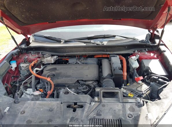 7FARS6H55PE039977 2023 HONDA CR-V HYBRID Red Widok z tyłu