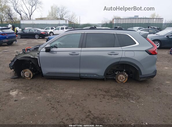 7FARS6H58PE017620 2023 HONDA CR-V Gray Rear interior view