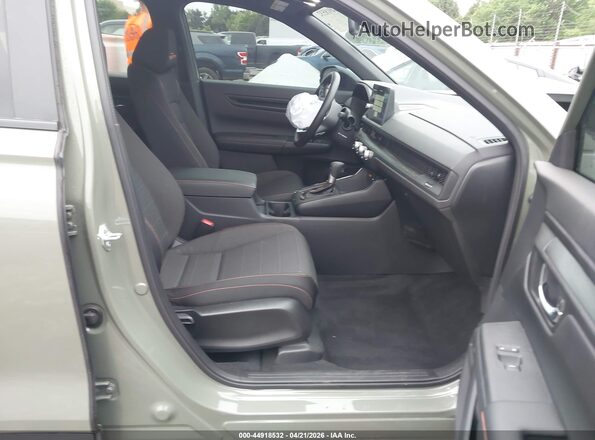 7FARS6H64TE025488 2026 HONDA CR-V HYBRID Green Vista interior delantera