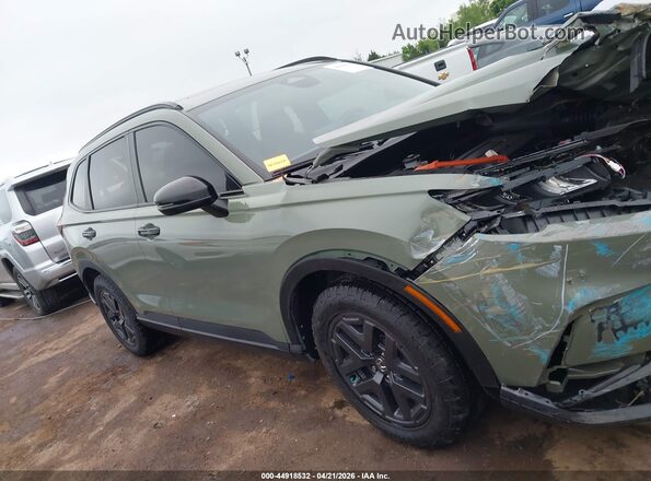 7FARS6H64TE025488 2026 HONDA CR-V HYBRID Green Vista interior trasera