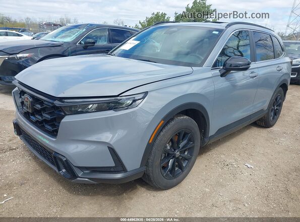 7FARS6H81SE071070 2025 HONDA CR-V Gray Передня ліва чверть