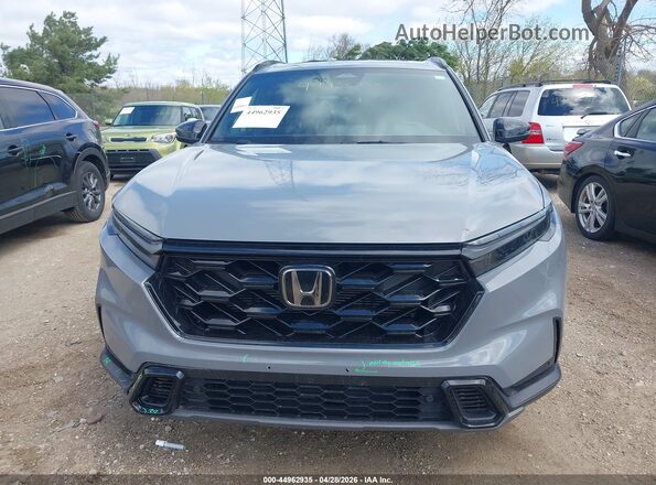 7FARS6H81SE071070 2025 HONDA CR-V Gray Вид щитка приладів