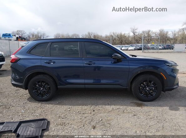 7FARS6H82TE037155 2026 HONDA CR-V Dark Blue Вид щитка приладів