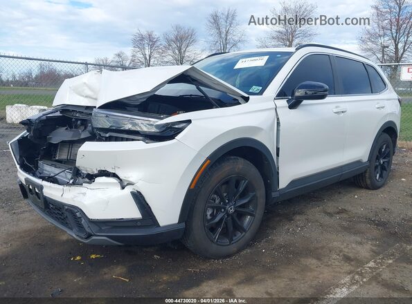 7FARS6H83SE045232 2025 HONDA CR-V Белый Передняя левая четверть