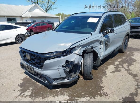 7FARS6H84SE017892 2025 HONDA CR-V Light Blue Front view