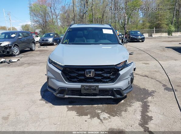 7FARS6H84SE017892 2025 HONDA CR-V Light Blue Instrument cluster view