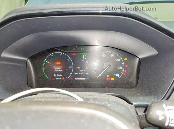 7FARS6H89RE075541 2024 HONDA CR-V Gray Սարքավորումների վահանակի տեսք