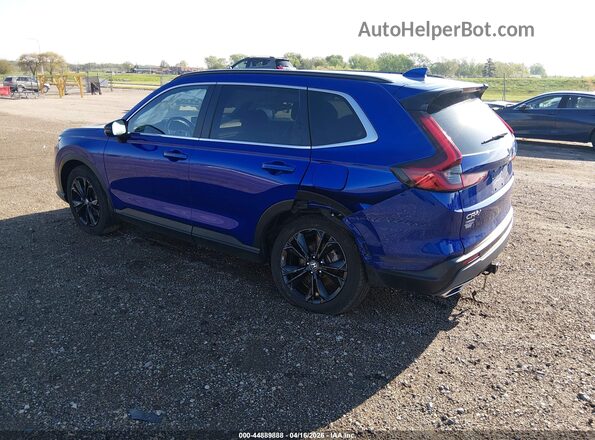 7FARS6H96SE047713 2025 HONDA CR-V Blue უკანა მარცხენა