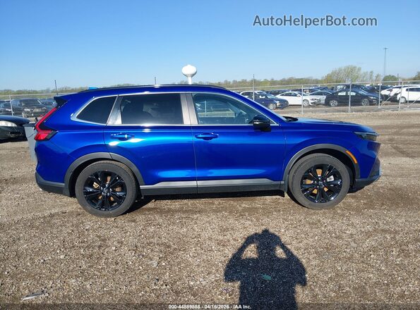7FARS6H96SE047713 2025 HONDA CR-V Blue უკანა სალონის ხედი