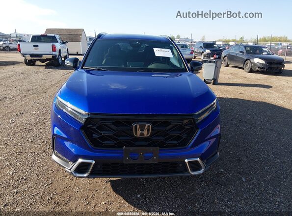 7FARS6H96SE047713 2025 HONDA CR-V Blue ხელსაწყოთა პანელის ხედი