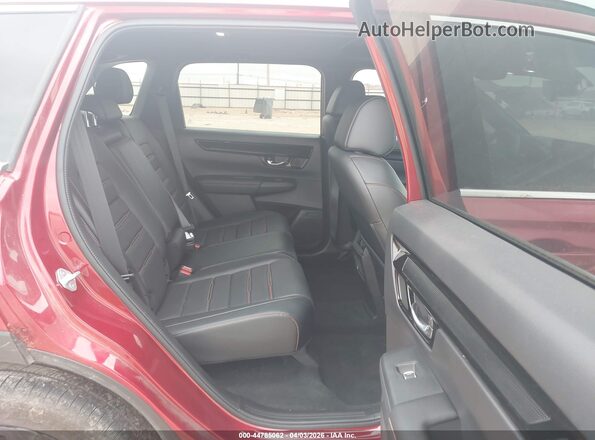 7FARS6H99SE091706 2025 HONDA CR-V HYBRID Burgundy VIN sticker view