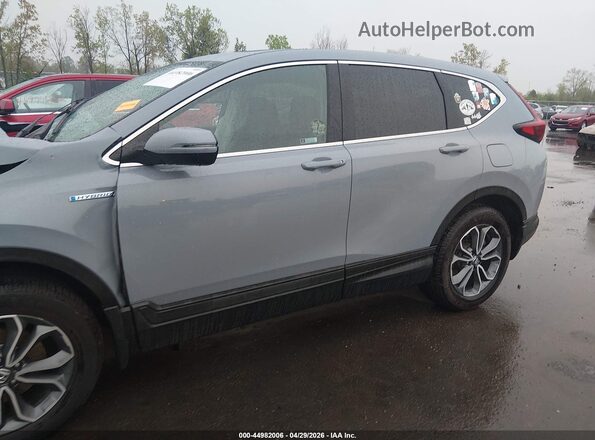 7FART6H54ME033158 2021 HONDA CR-V HYBRID Gray 