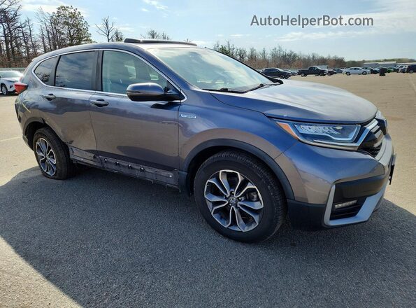 7FART6H84LE006227 2020 HONDA CR-V Серый Передняя правая четверть