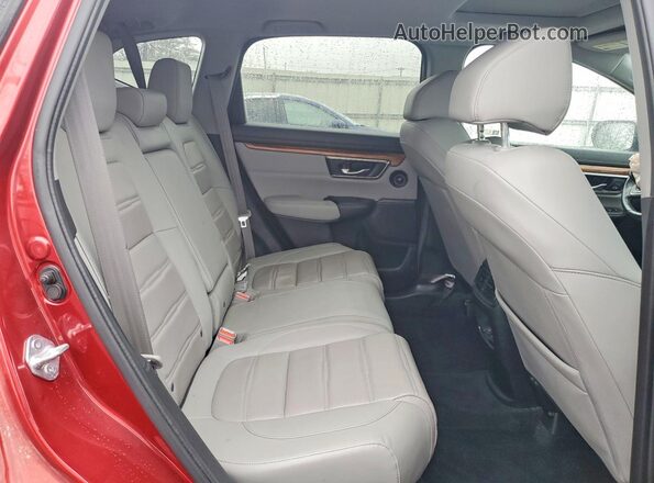 7FART6H84ME027757 2021 HONDA CR-V Красный Вид задней части салона