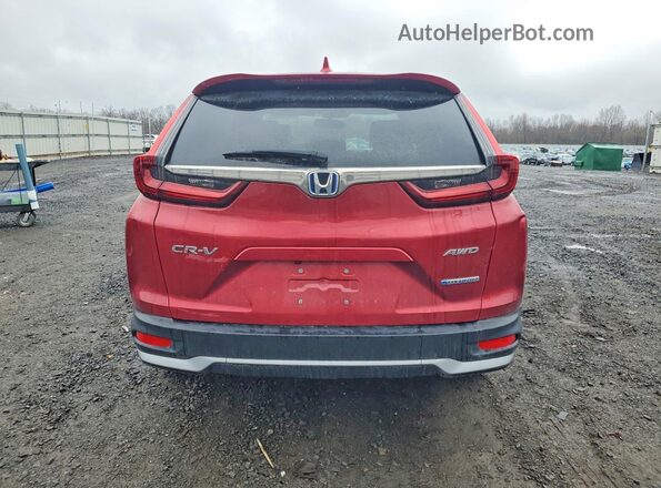 7FART6H84ME027757 2021 HONDA CR-V Красный Вид сзади