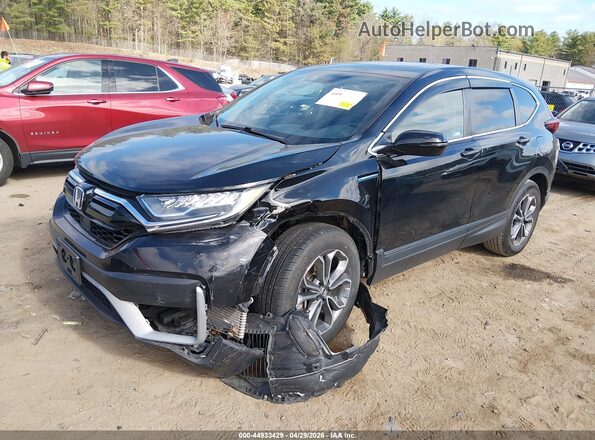 7FART6H86LE025443 2020 HONDA CR-V Black Առջևի ձախ երեք քառորդ տեսարան