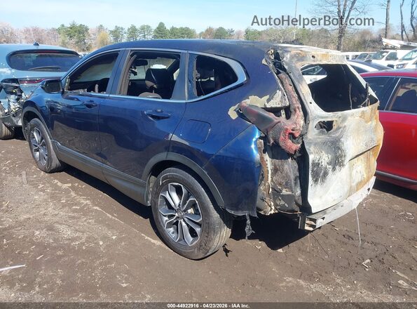 7FART6H87ME025016 2021 HONDA CR-V Blue Trasero izquierdo