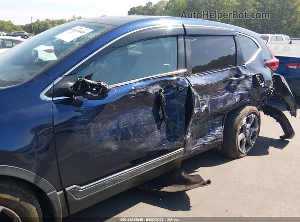 7FARW1H80KE010977 2019 HONDA CR-V Blue Вид спереду