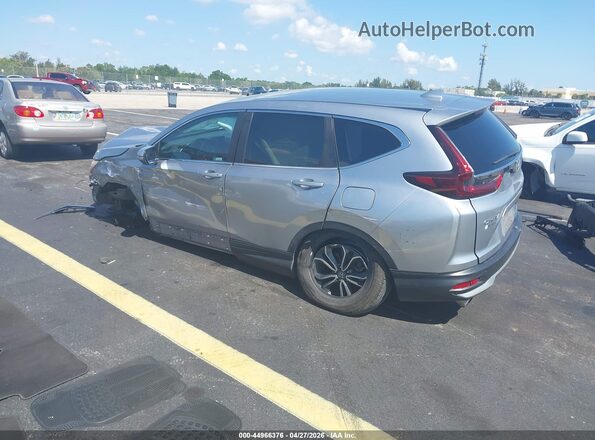 7FARW1H80ME013638 2021 HONDA CR-V Серебряный Задняя левая четверть