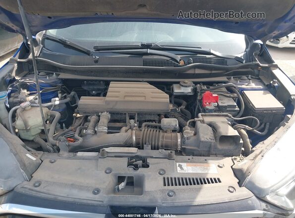 7FARW1H89ME008938 2021 HONDA CR-V Blue უკანა ხედი