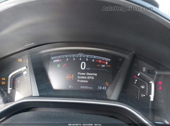 7FARW1H8XLE030588 2020 HONDA CR-V Silver Widok tylnych siedzeń
