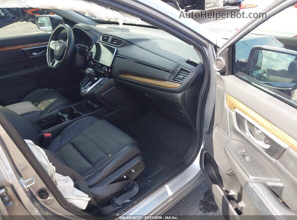 7FARW1H8XLE030588 2020 HONDA CR-V Silver Widok wnętrza z przodu