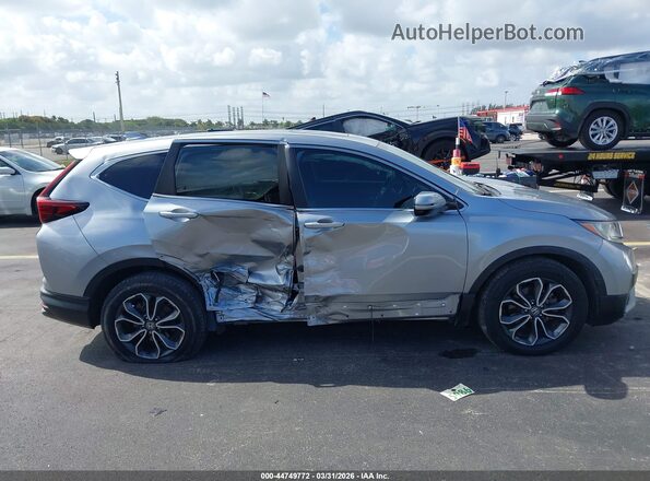 7FARW1H8XLE030588 2020 HONDA CR-V Silver Widok wnętrza z tyłu