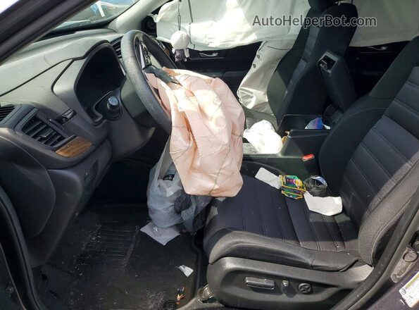 7FARW2H52NE029417 2022 HONDA CR-V Gray Вид салону спереду