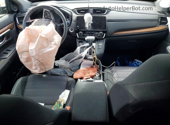 7FARW2H52NE029417 2022 HONDA CR-V Gray Вид панелі приладів