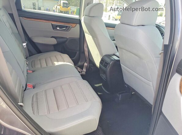 7FARW2H54JE012483 2018 HONDA CR-V Gray Rear interior view
