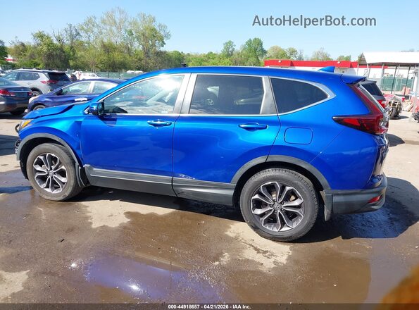 7FARW2H56LE009703 2020 HONDA CR-V Blue Vista interior de 360 grados