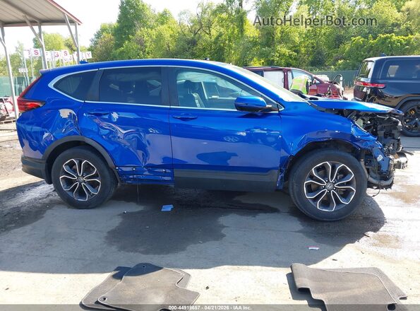 7FARW2H56LE009703 2020 HONDA CR-V Blue Vista interior trasera