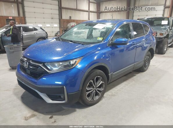 7FARW2H8XLE012033 2020 HONDA CR-V Blue Front left