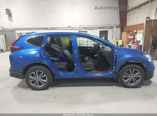 7FARW2H8XLE012033 2020 HONDA CR-V Blue 360 interior view