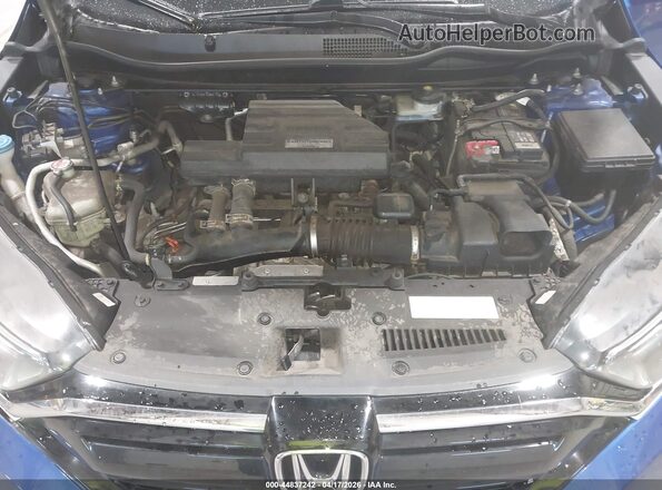 7FARW2H8XLE012033 2020 HONDA CR-V Blue Rear view