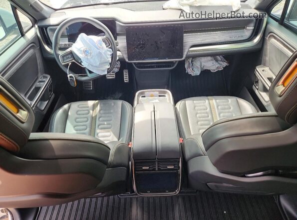 7FCTGAAA2NN006568 2022 RIVIAN R1T White Widok deski rozdzielczej