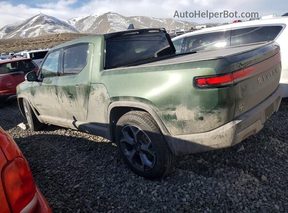 7FCTGAAA3NN015344 2022 RIVIAN R1T Green Rear left
