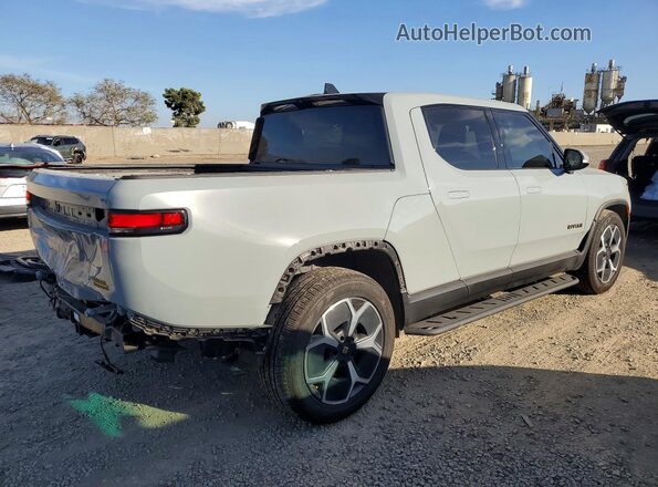 7FCTGAAA3NN015814 2022 RIVIAN R1T Gray Rear right