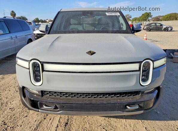 7FCTGAAA3NN015814 2022 RIVIAN R1T Gray Front view