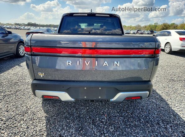 7FCTGAAA8NN014013 2022 RIVIAN R1T Gray უკანა ხედი