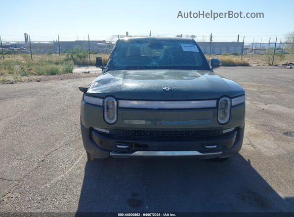 7FCTGAAL9NN009789 2022 RIVIAN R1T Green Rear interior view