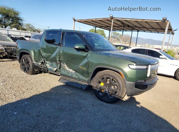 7FCTGCAP2SN038240 2025 RIVIAN R1T Зеленый Передняя правая четверть