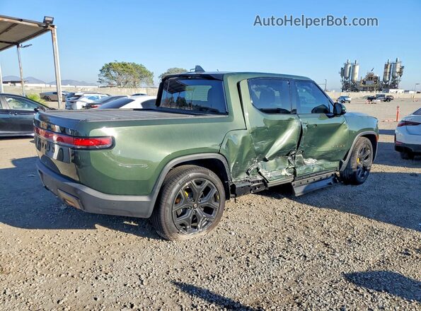 7FCTGCAP2SN038240 2025 RIVIAN R1T Зеленый Задняя правая четверть
