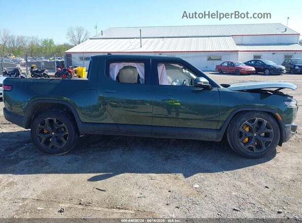 7FCTGCAP3SN041308 2025 RIVIAN R1T Green Вид задньої частини салону