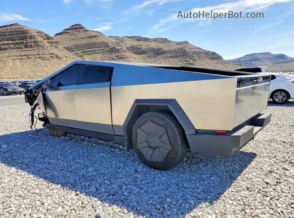 7G2CEGEC9SA077409 2025 TESLA CYBERTRUCK Серебряный Задняя левая четверть