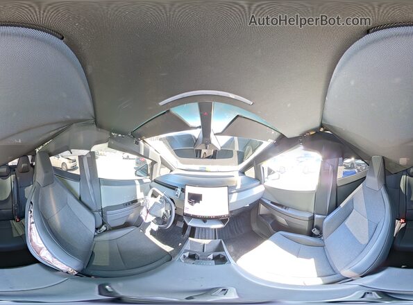 7G2CEGEC9SA077409 2025 TESLA CYBERTRUCK Серебряный Вид наклейки с VIN-кодом