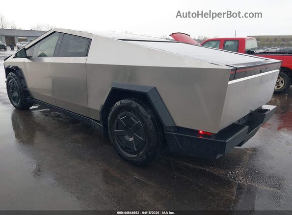 7G2CEHED0SA062523 2025 TESLA CYBERTRUCK Silver Rear left