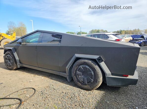 7G2CEHED1RA001322 2024 TESLA CYBERTRUCK Black Задня ліва чверть