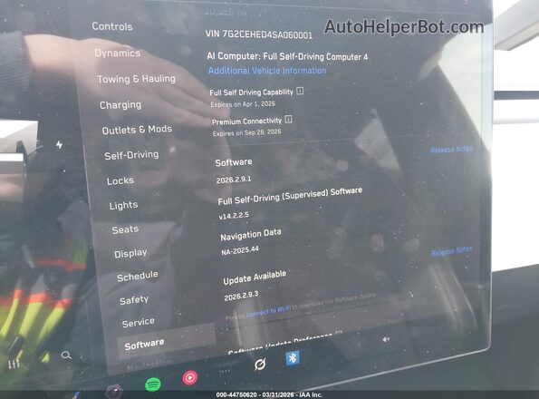 7G2CEHED4SA060001 2025 TESLA CYBERTRUCK Silver 