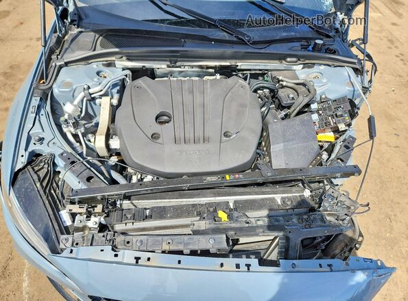 7JRL12TL5RG282444 2024 VOLVO S60 Бирюзовый Вид задней части салона